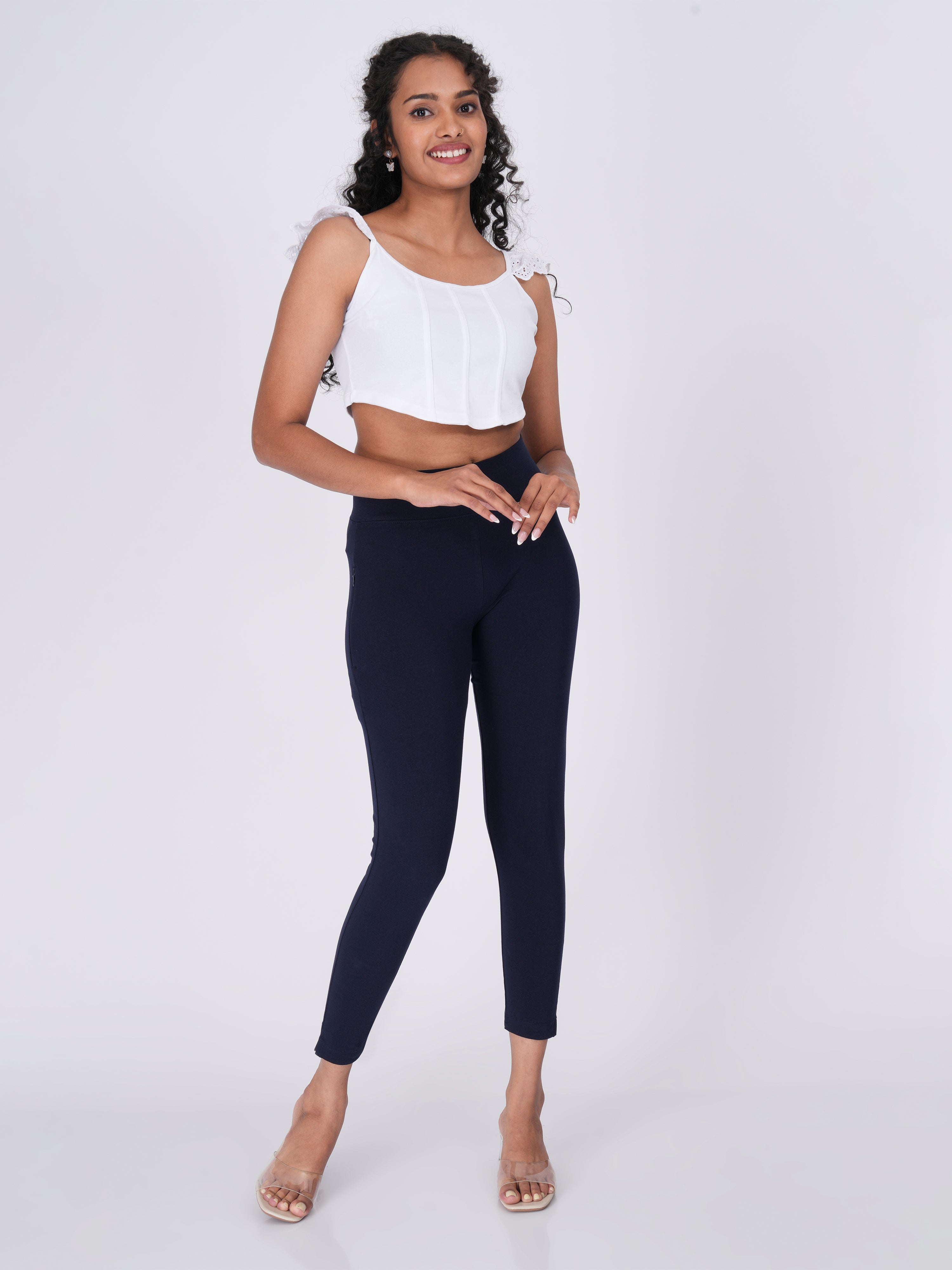 Movease 7/8 Navy Blue Leggings