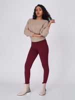 Load image into Gallery viewer, Flexifit Maroon Soho leggings
