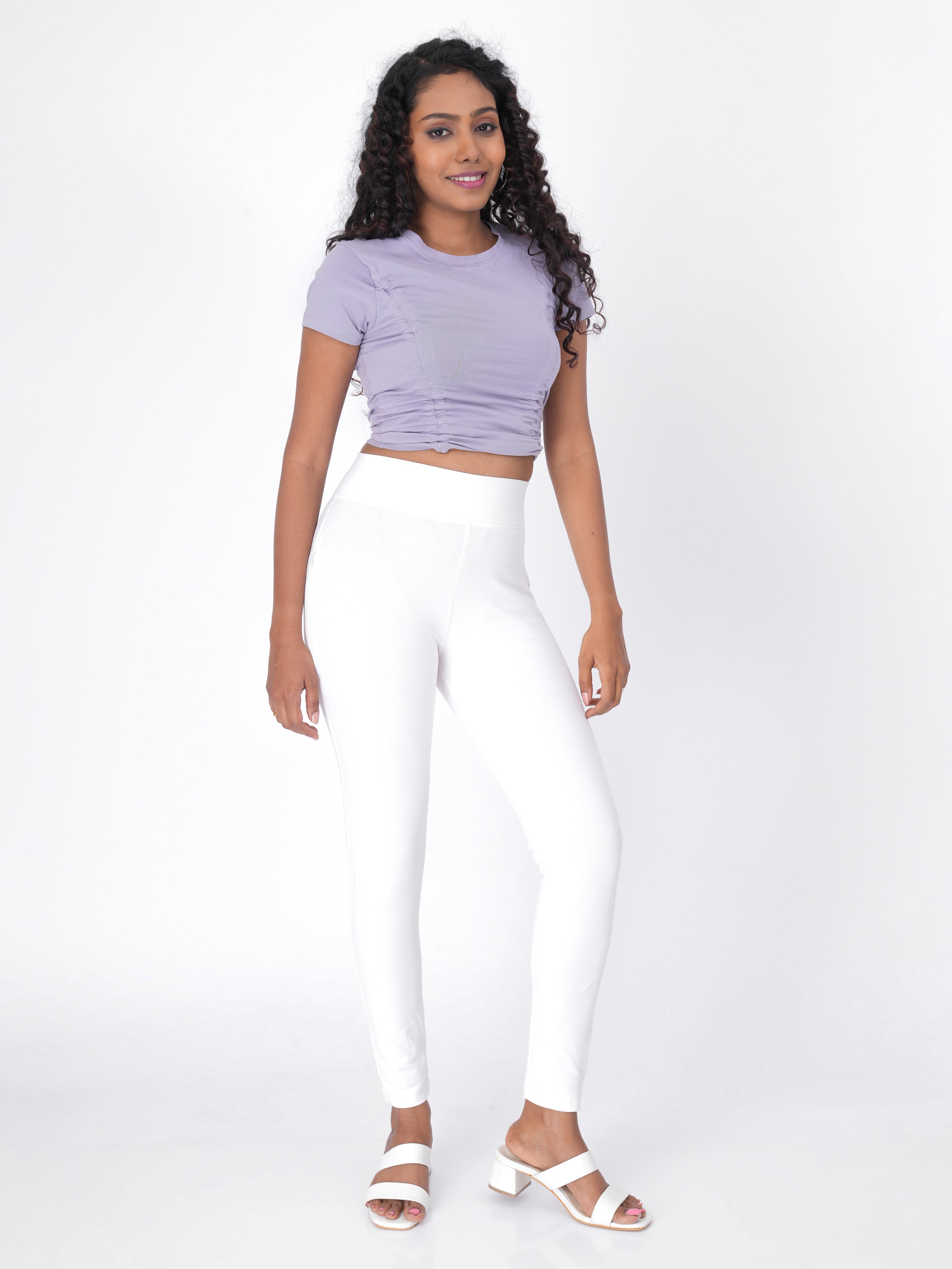 Flexifit White Soho leggings