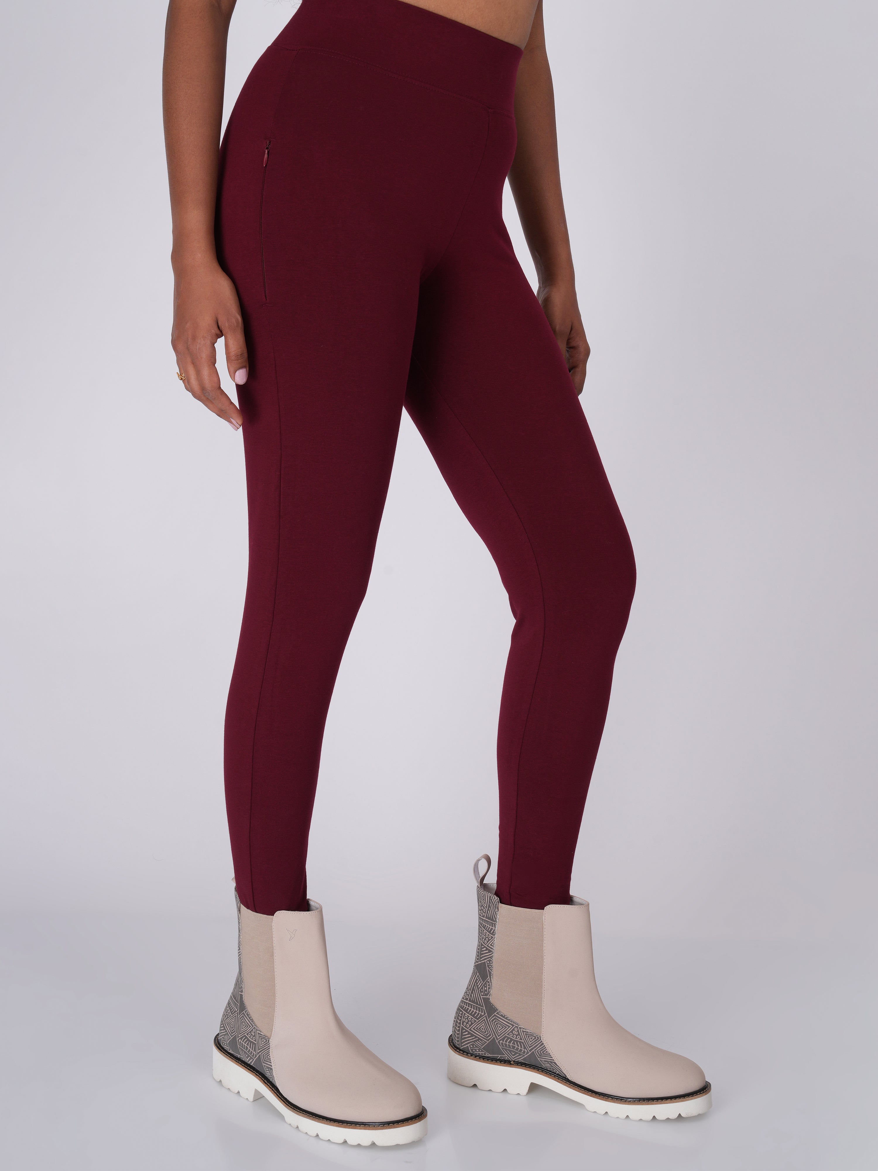 Flexifit Maroon Soho leggings