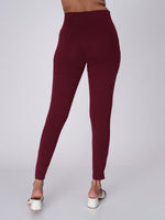 Load image into Gallery viewer, Movease 7/8 Maroon Leggings
