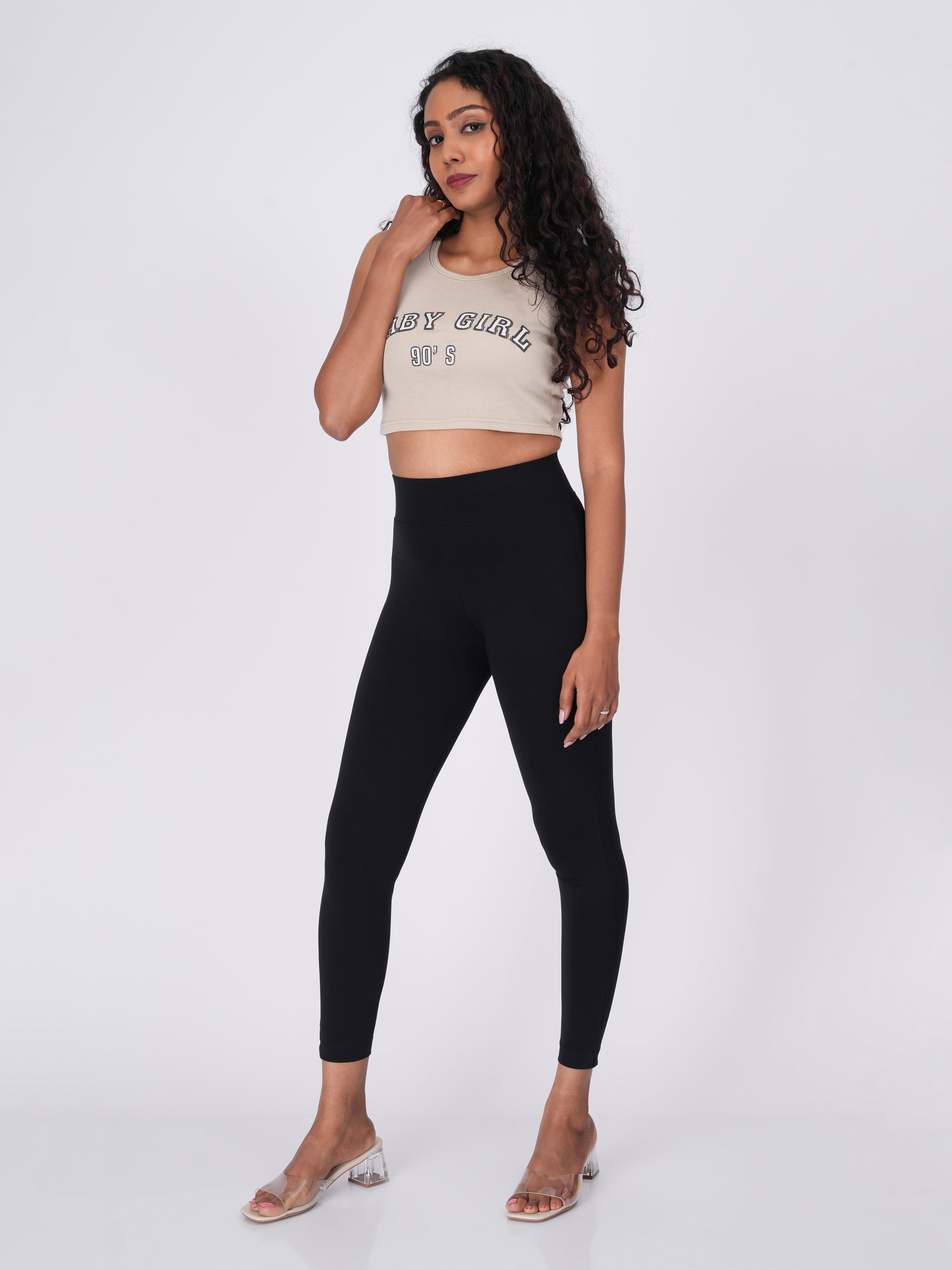 Movease 7/8 Black Leggings