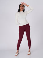 Load image into Gallery viewer, Movease 7/8 Maroon Leggings
